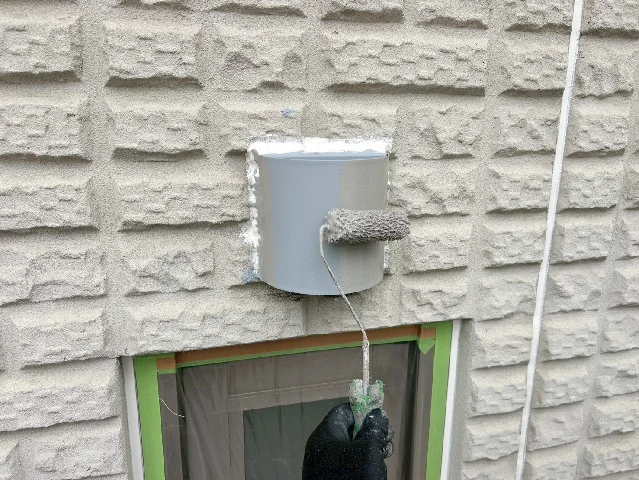 付帯部塗装工事