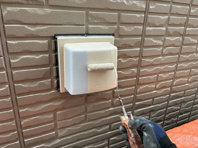 付帯部塗装工事