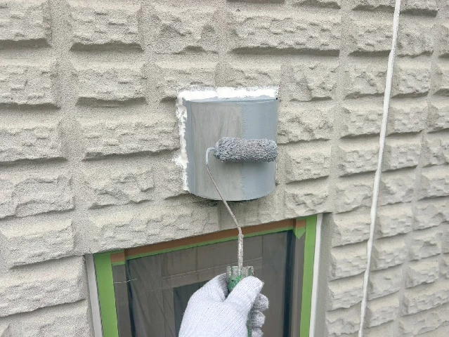 付帯部塗装工事