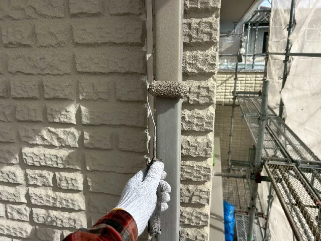 付帯部塗装工事