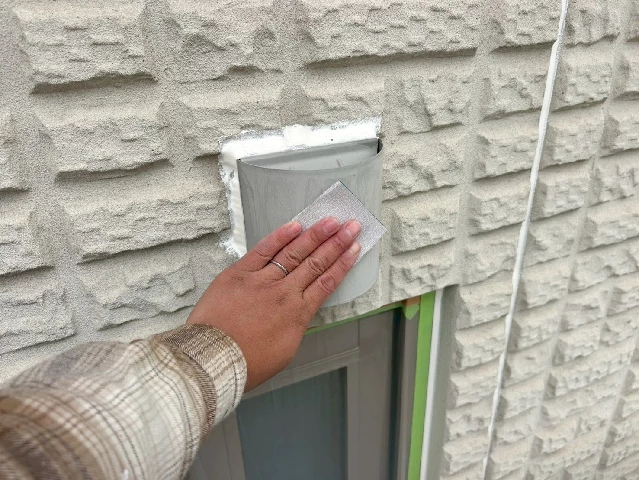 付帯部塗装工事