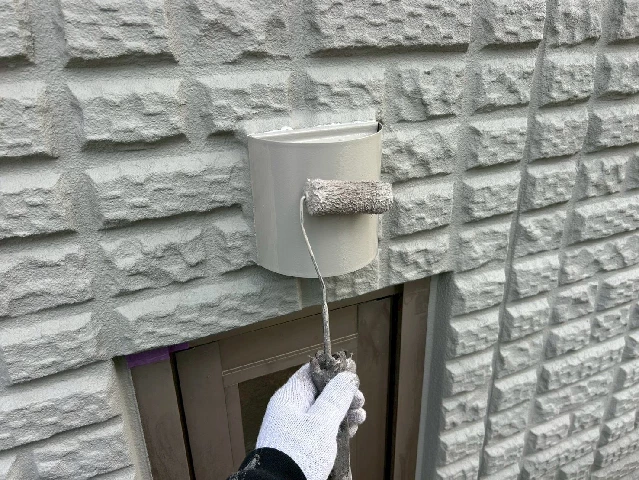 付帯部塗装工事