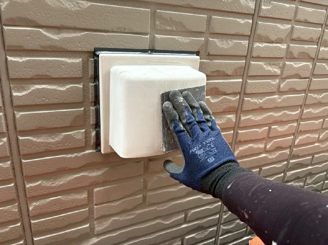 付帯部塗装工事