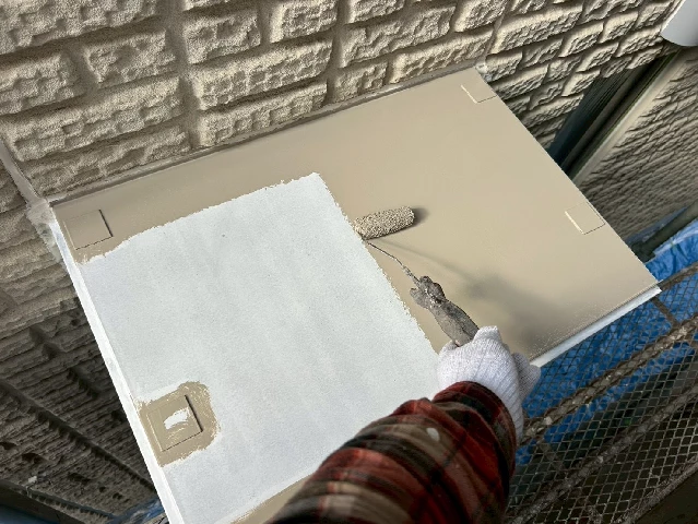 付帯部塗装工事