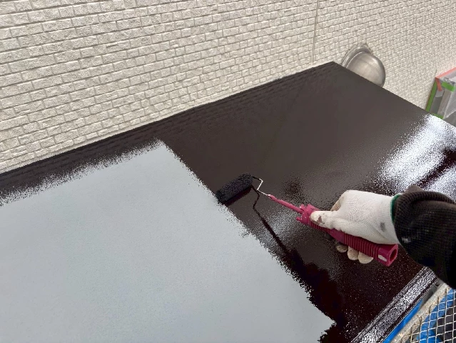 付帯部塗装工事