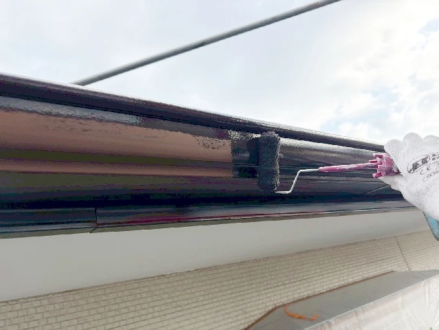 付帯部塗装工事