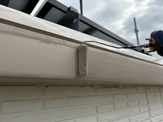 付帯部塗装工事