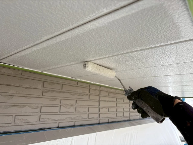 付帯部塗装工事