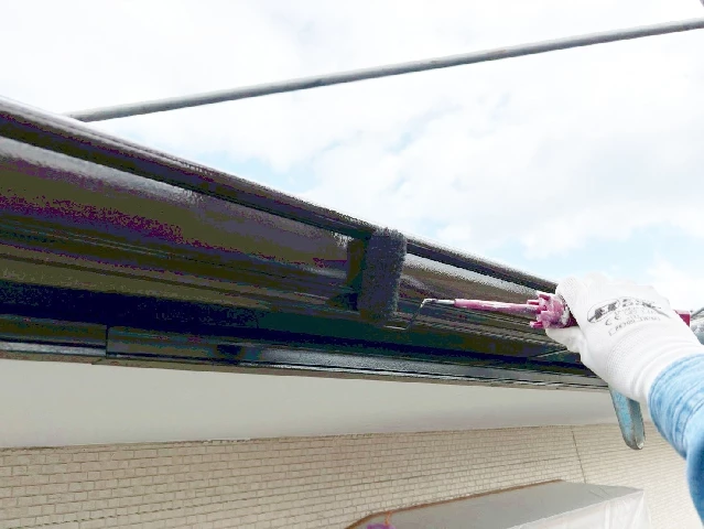 付帯部塗装工事