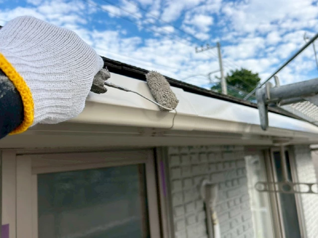 付帯部塗装工事