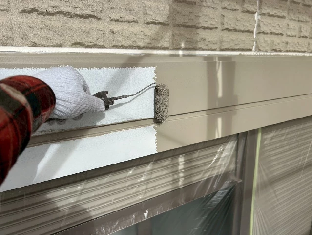 付帯部塗装工事