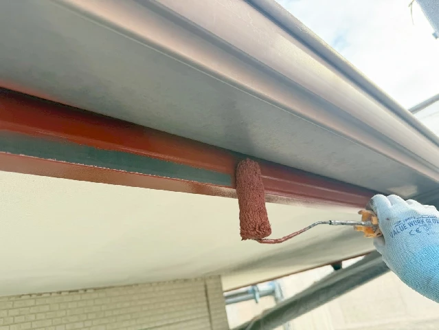 付帯部塗装工事