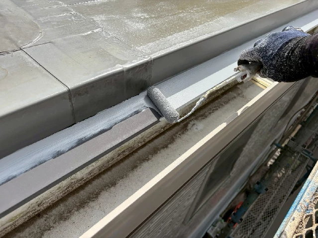 付帯部塗装工事