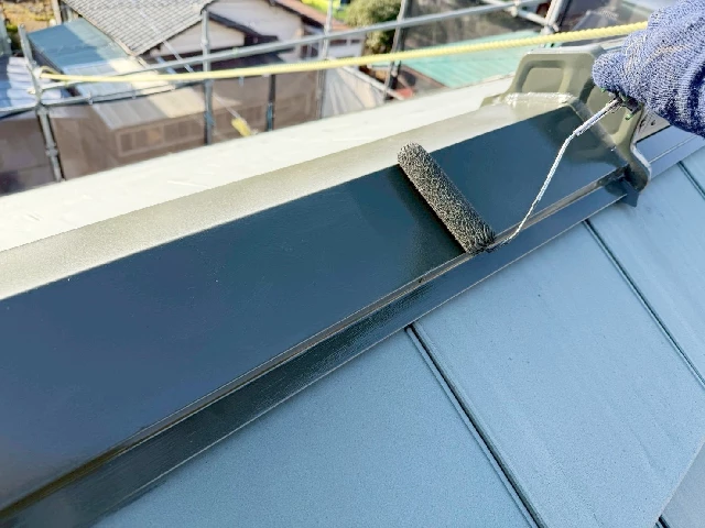 付帯部塗装工事