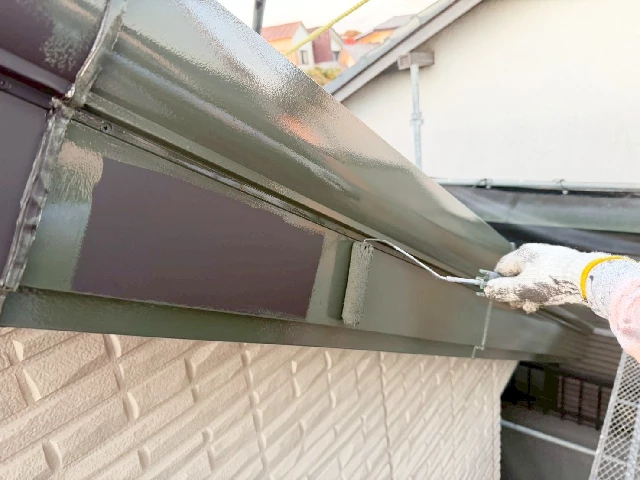 付帯部塗装工事