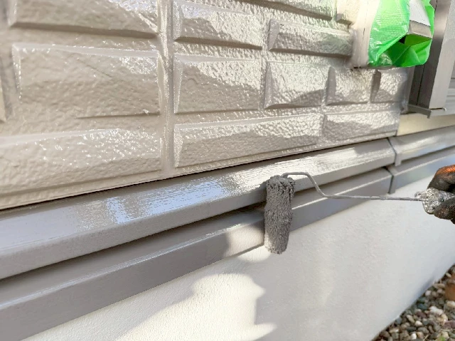 付帯部塗装工事