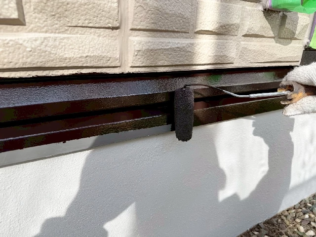 付帯部塗装工事