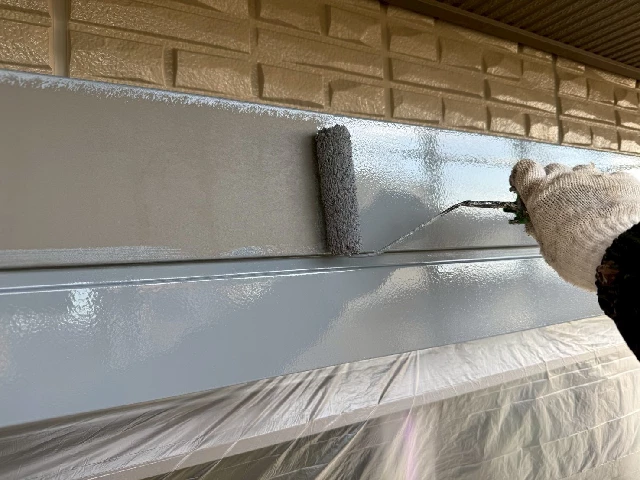 付帯部塗装工事