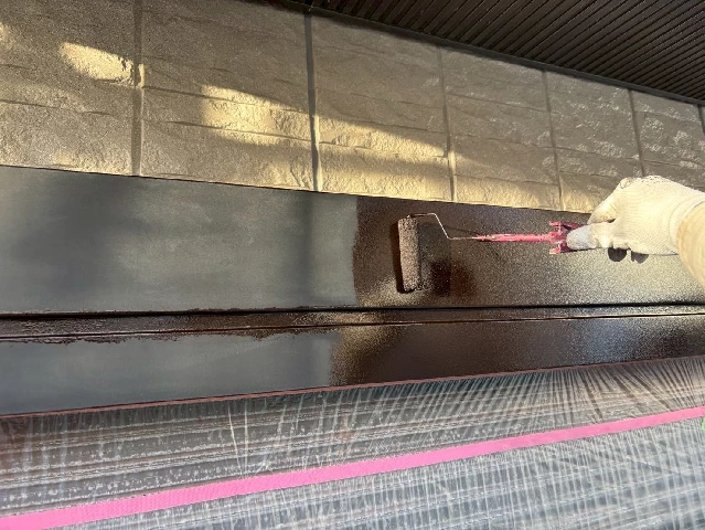 付帯部塗装工事