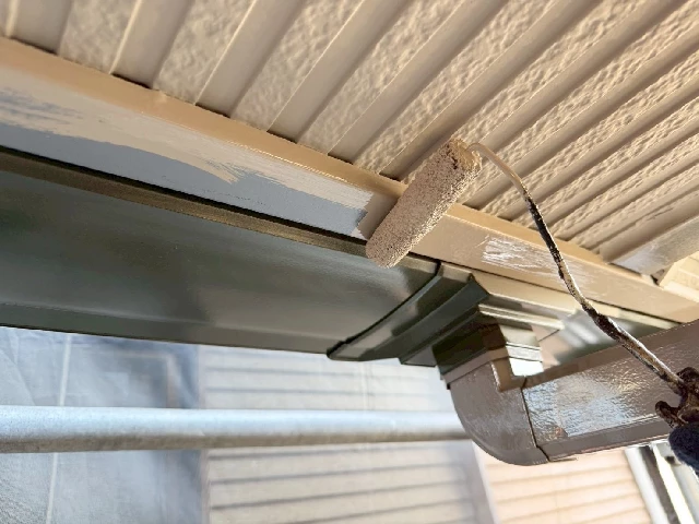 付帯部塗装工事