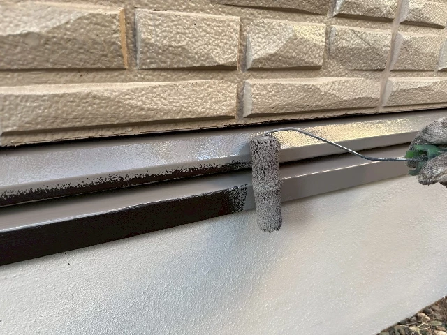 付帯部塗装工事