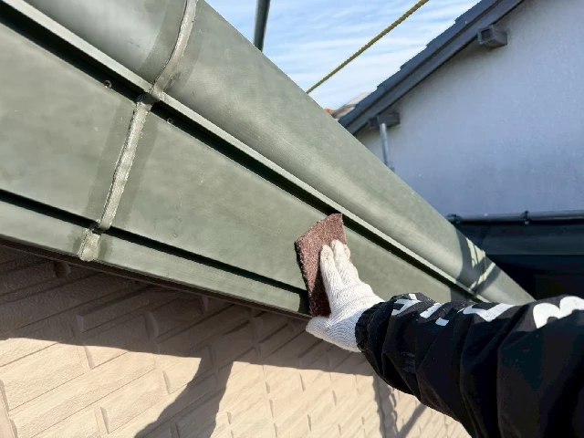 付帯部塗装工事