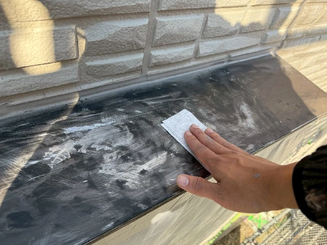 付帯部塗装工事