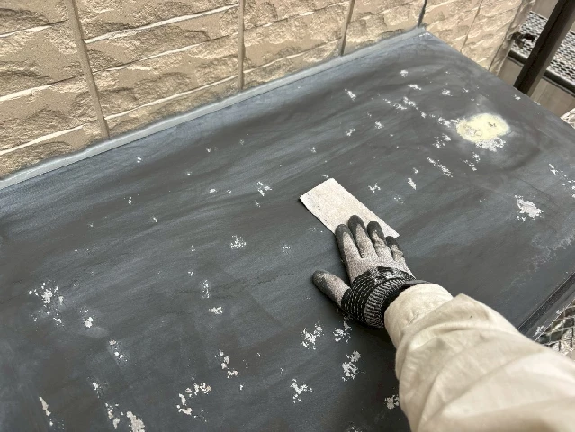 付帯部塗装工事