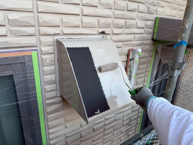 付帯部塗装工事