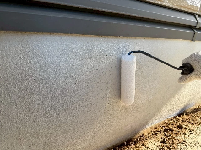 付帯部塗装工事