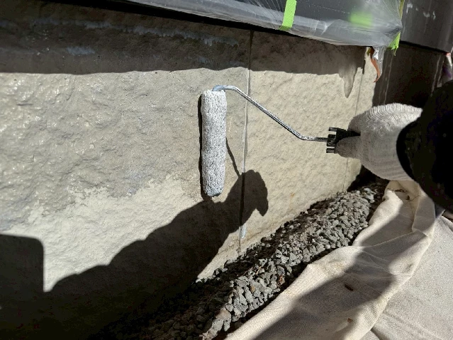 付帯部塗装工事