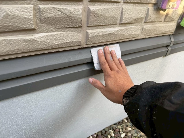 付帯部塗装工事