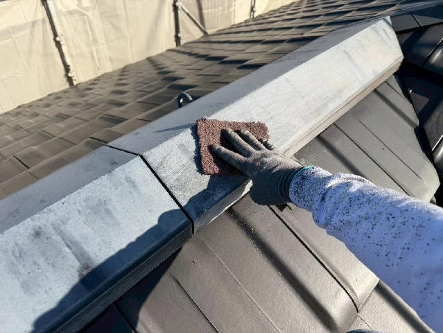 付帯部塗装工事