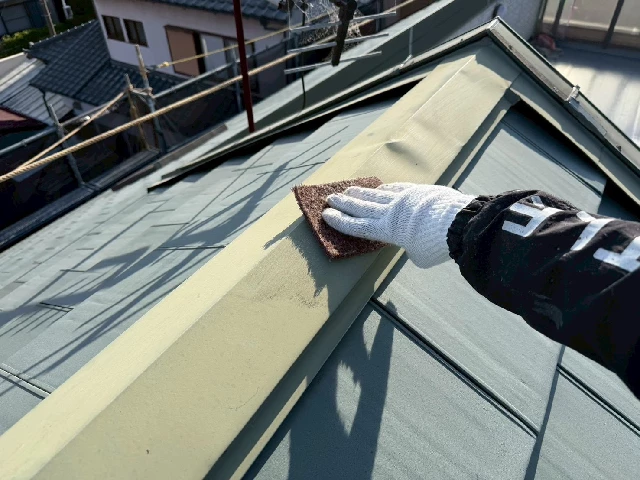 付帯部塗装工事