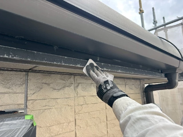 付帯部塗装工事