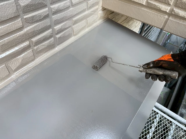 付帯部塗装工事