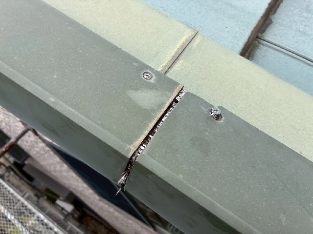 付帯部塗装工事