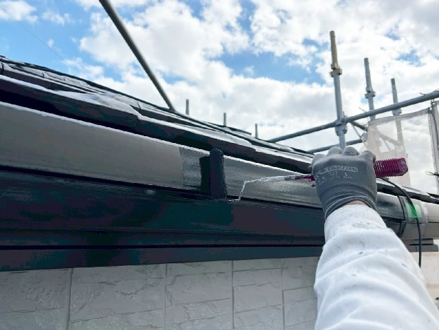 付帯部塗装工事