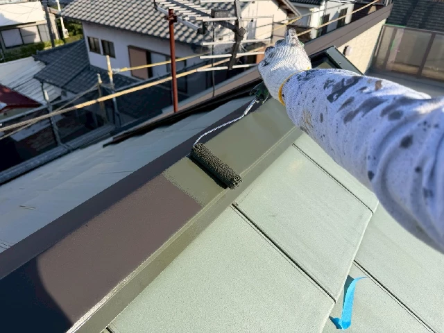 付帯部塗装工事