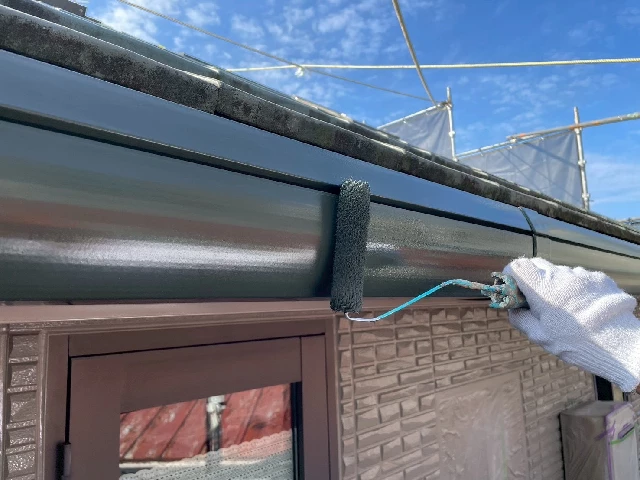 付帯部塗装工事