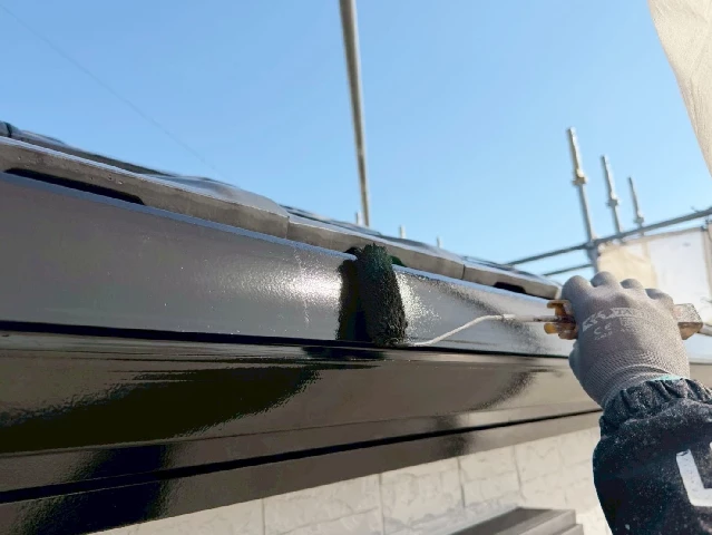 付帯部塗装工事