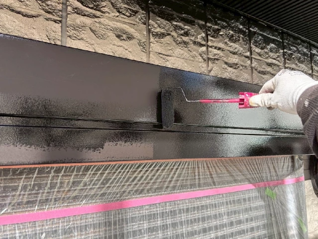 付帯部塗装工事