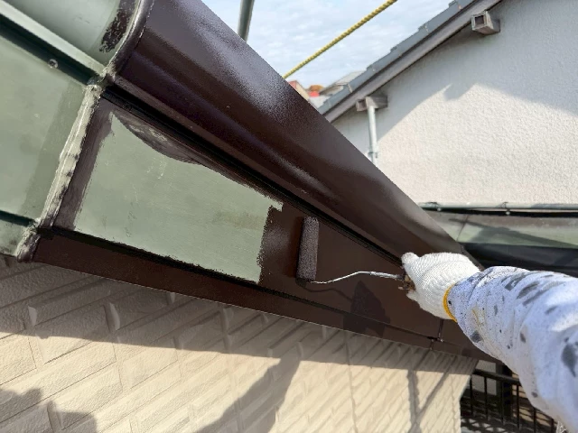 付帯部塗装工事