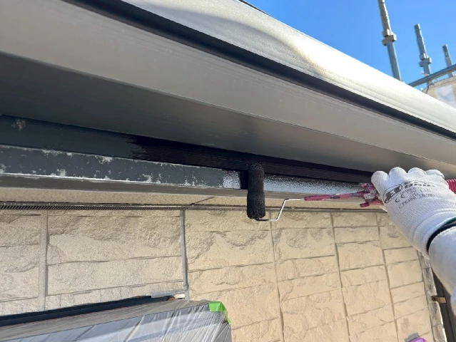 付帯部塗装工事