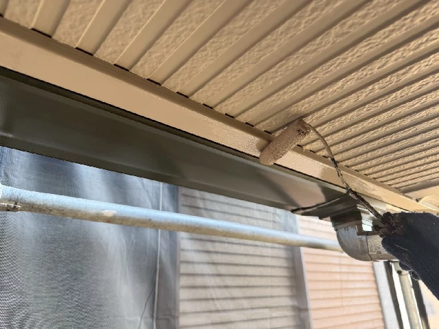 付帯部塗装工事