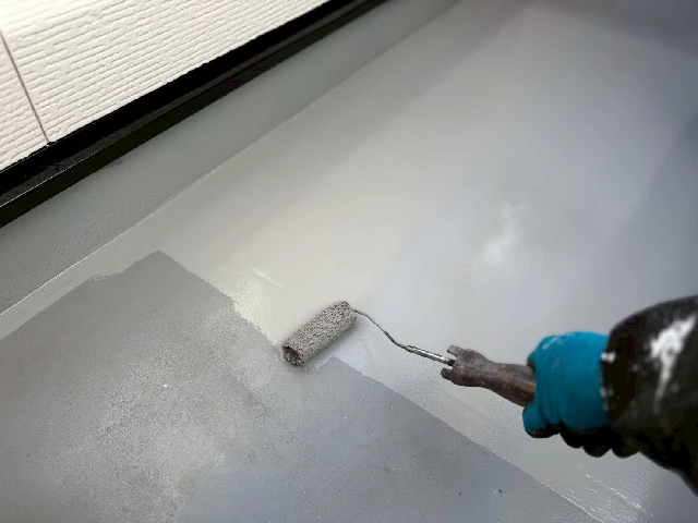 付帯部塗装工事