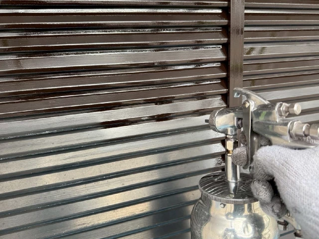 付帯部塗装工事