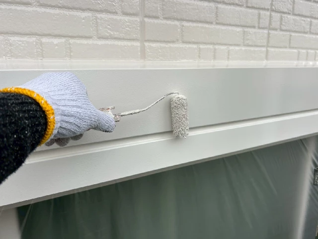 付帯部塗装工事