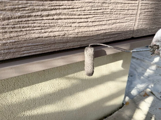 付帯部塗装工事