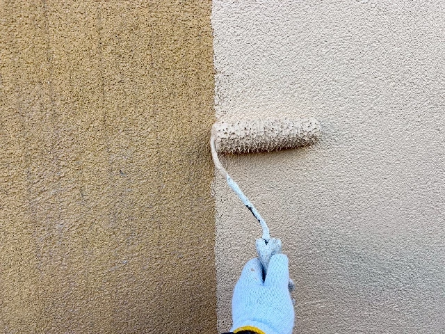 付帯部塗装工事